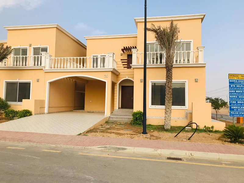 Sports City Villa 350 Sq Yd 4 Bedrooms Brand New With Key In Bahria Town Karachi 0