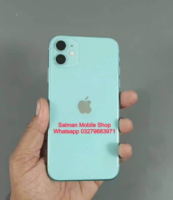 iPhone 11 Sea Green Colour Perfct Working 0