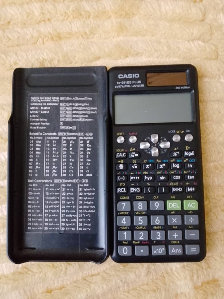 Casio fx 991 es calculator 1