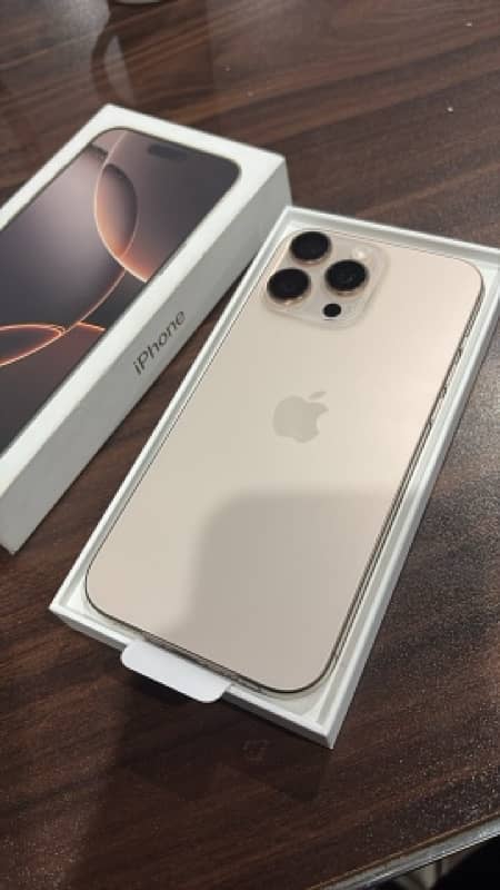 IPHONE 16 PRO MAX 256GB DESERT TITANIUM 1