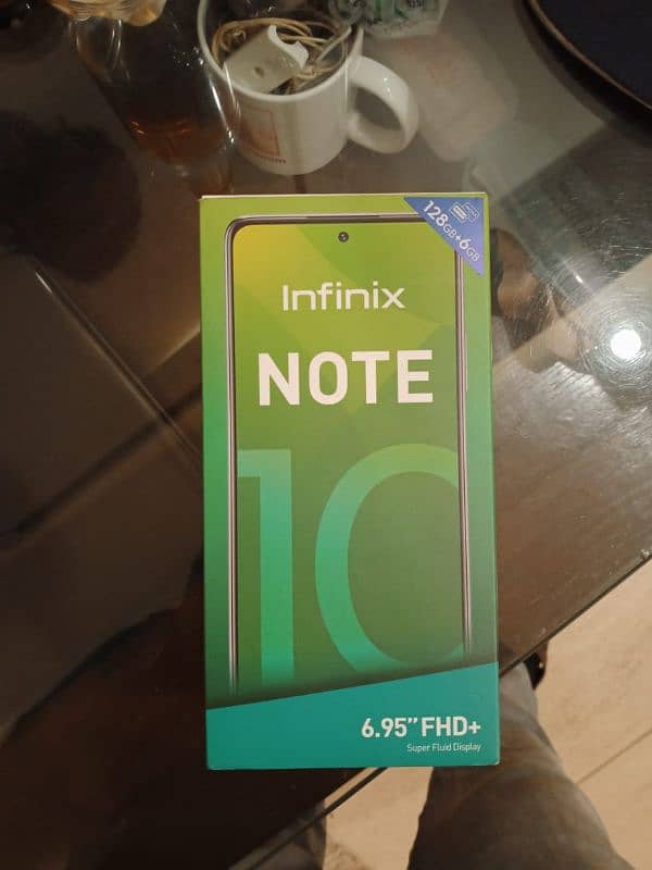 Infinix note 10 Good condition 6gb 128 8