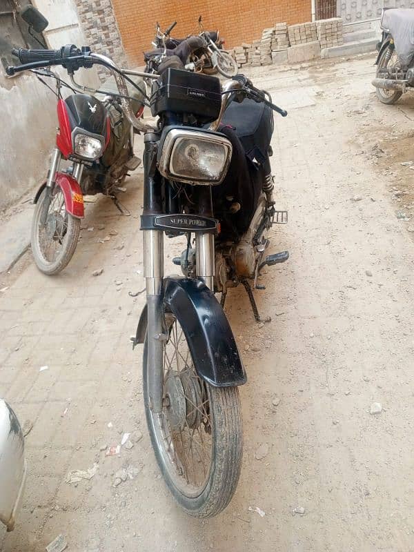 super power 70 cc bike for sell 7