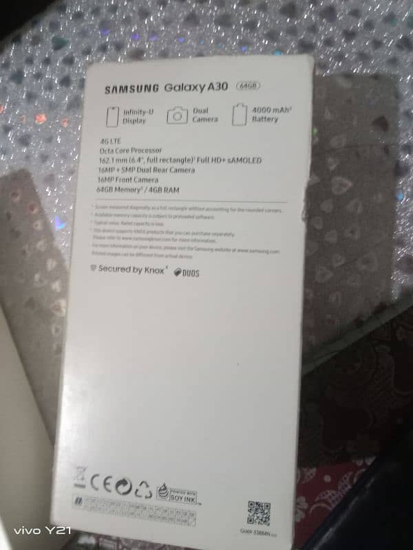 Samsung  A30 -4 Ram 64 Rom 6