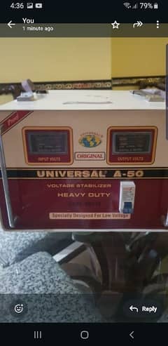 universal Automatic voltage stabilizer 5000 watt