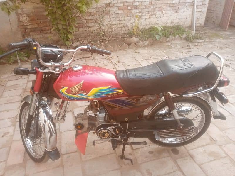 Honda cd 70 2021 model for sale 1