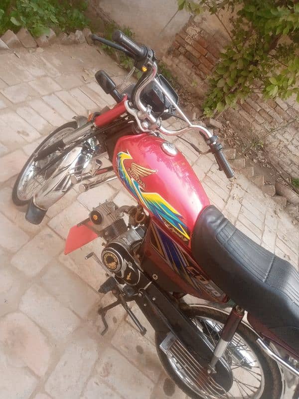 Honda cd 70 2021 model for sale 3