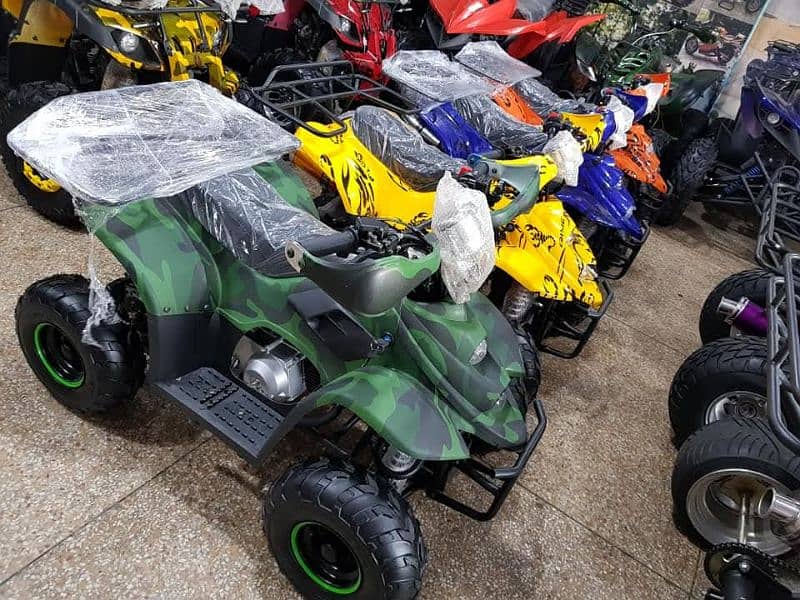 auto gear self start 4stroke Atv quad 4 wheels 3