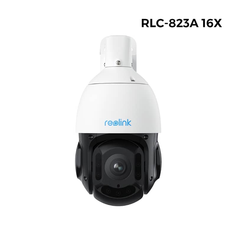 RLC-823A Smart 8MP PTZ PoE Camera with Spotlights 1