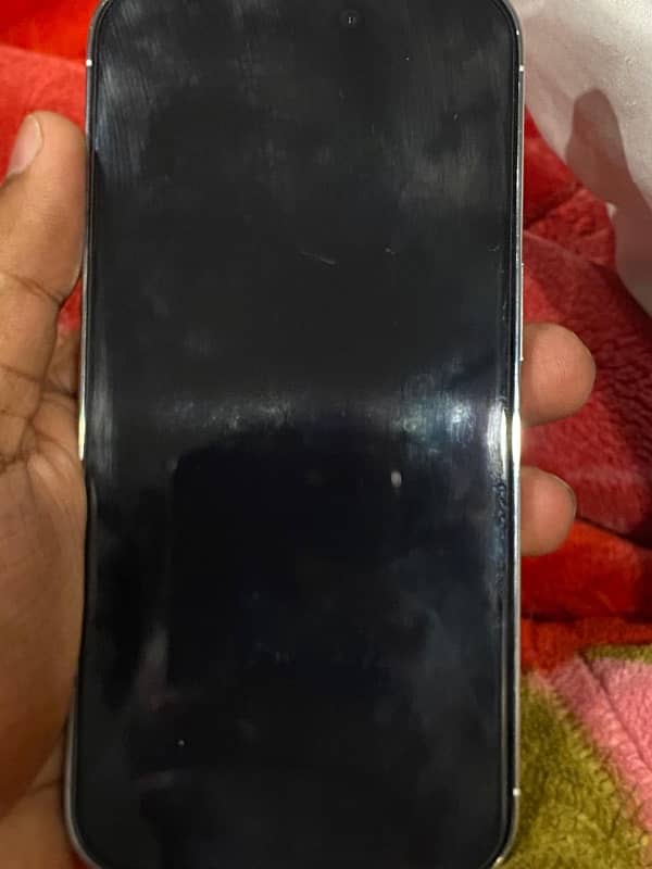 iphone 14 pro silver 128gb dual pta approved 0