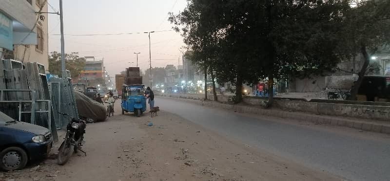 House demolished main road facing 160 feet north karachi sector 5C/1 4