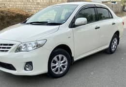 Toyota Corolla GLI 2012 body 100% original paint( Lahore register)