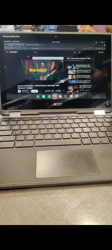 Acer Chromebook R 751 touch 360 Linux. 1