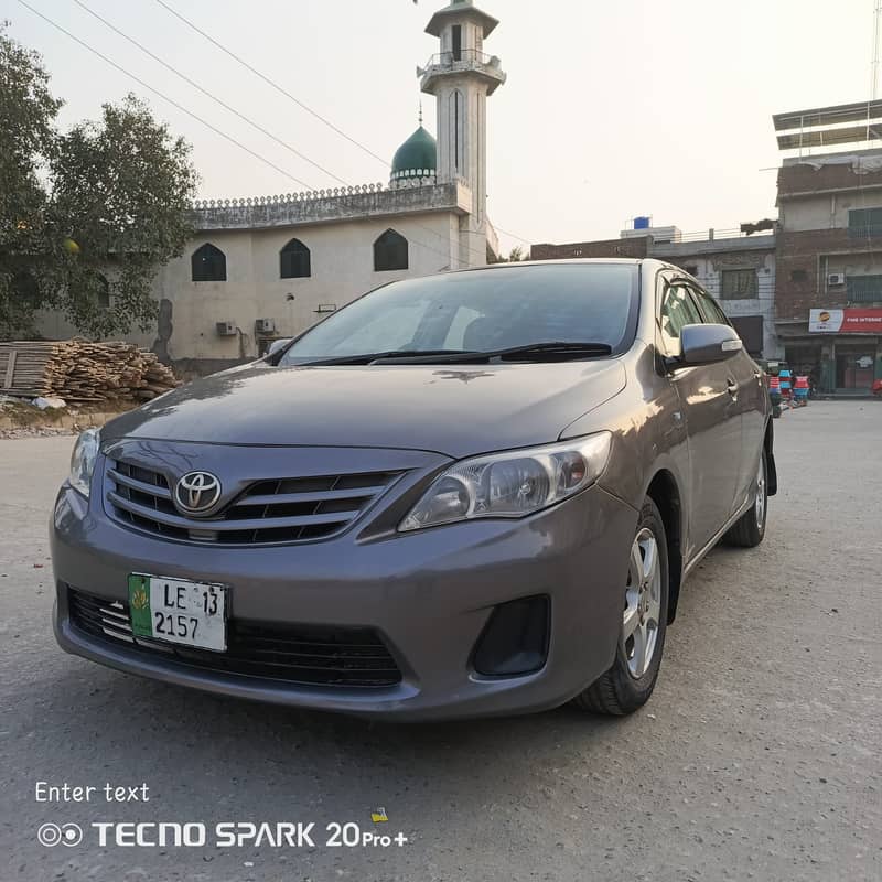 Toyota Corolla XLI 2012/13 3