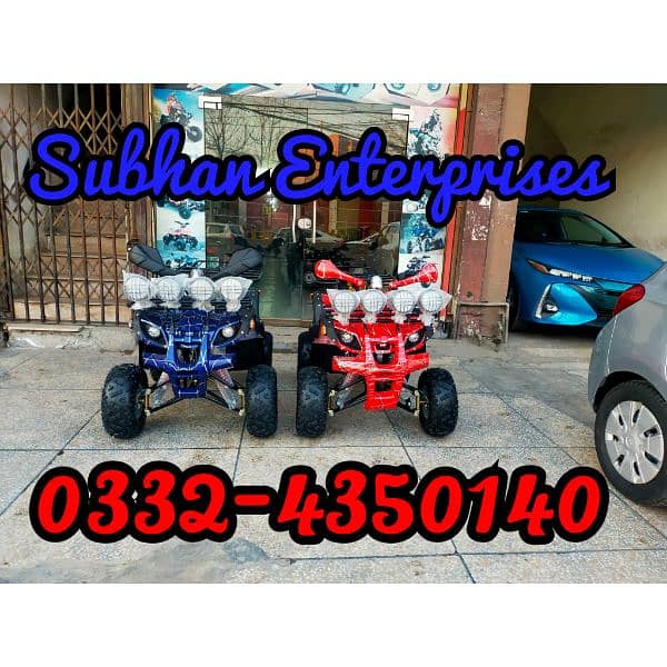 Latest Stock 2k25 Model Hammer Jeep Atv Quad Bikes Delivery In All Pak 0