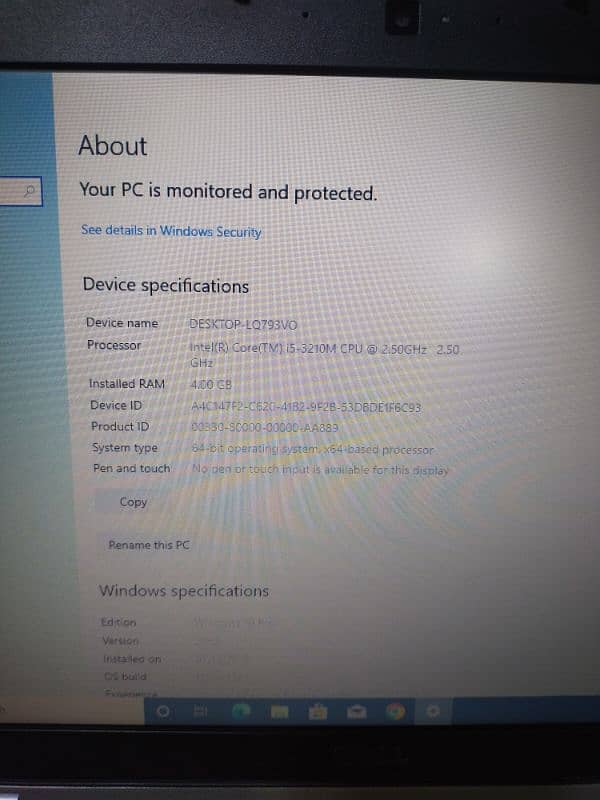 i5 . . 3rd Generation . . Dell Latitude E6530 5