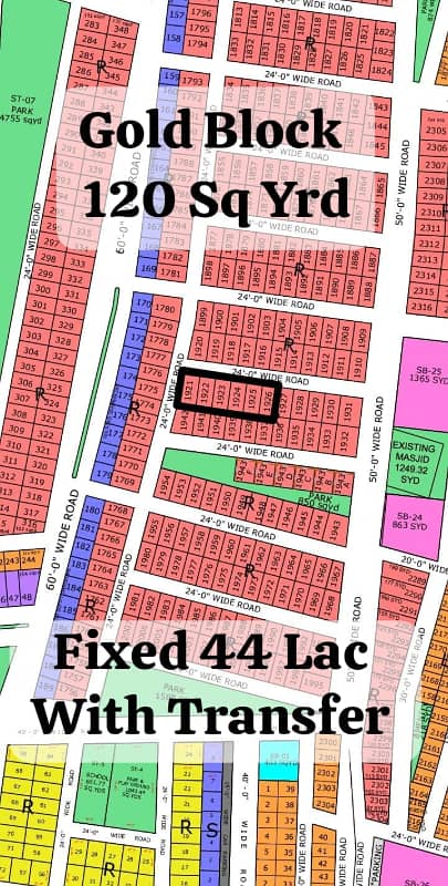 Gold Block North Town Residency Phase 01 0