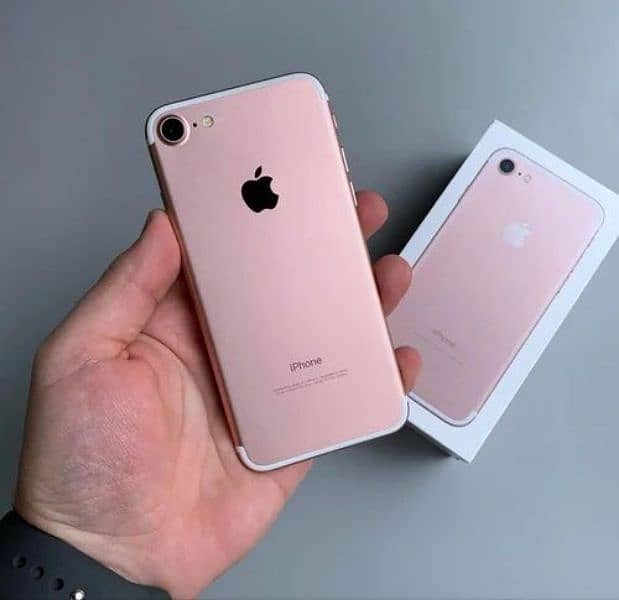 Iphone 7 PTA prove with box  0342 0584235 Awan. 0