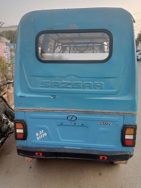 sazgar rikshaw chingchi 8 seater 6