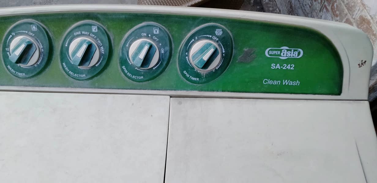 SUPER ASIA WASHING MACHINE WITH SPINNER 1