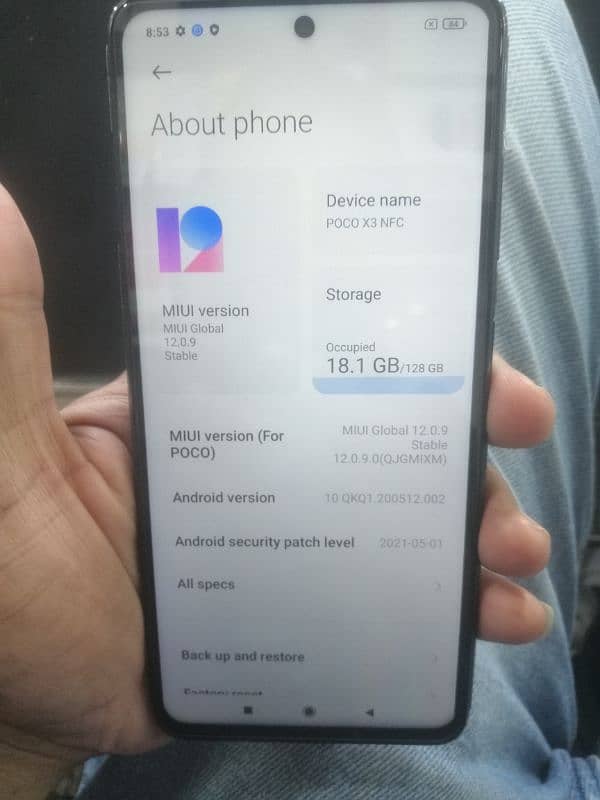 redmi poco X3 0