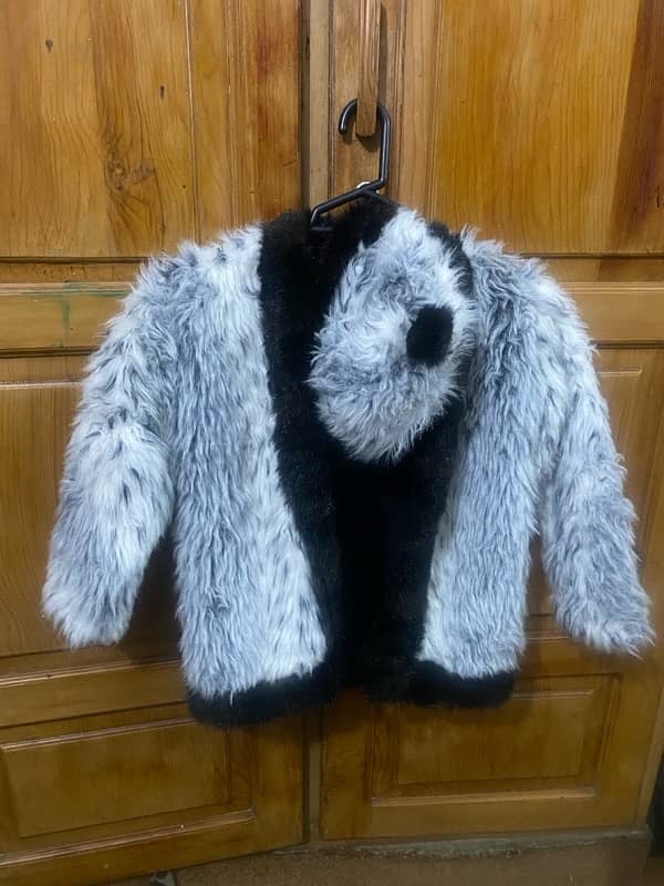 fur short coat 1