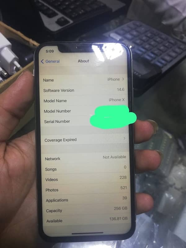 iphone x 256 gb true tone off face id off 6