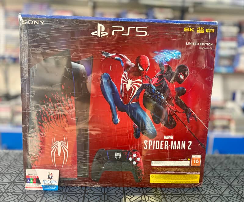 SONY PS5 SPIDERMAN ULTIMATE EDITION AVAILABLE AT MY GAMES 1