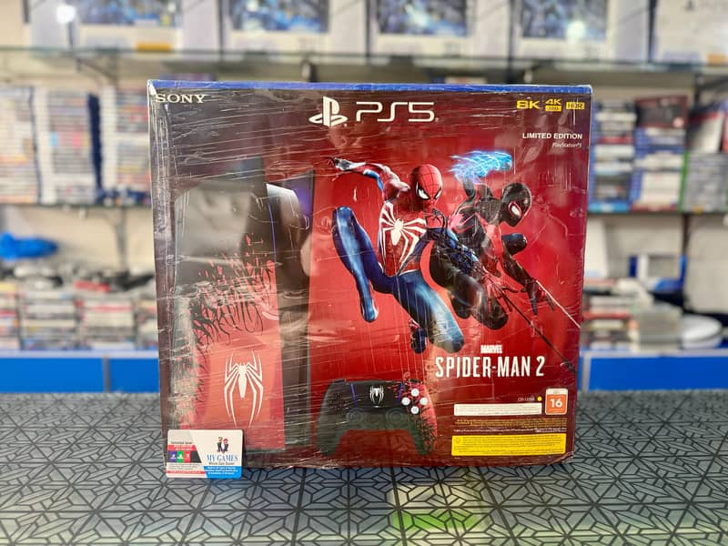 SONY PS5 SPIDERMAN ULTIMATE EDITION AVAILABLE AT MY GAMES 2