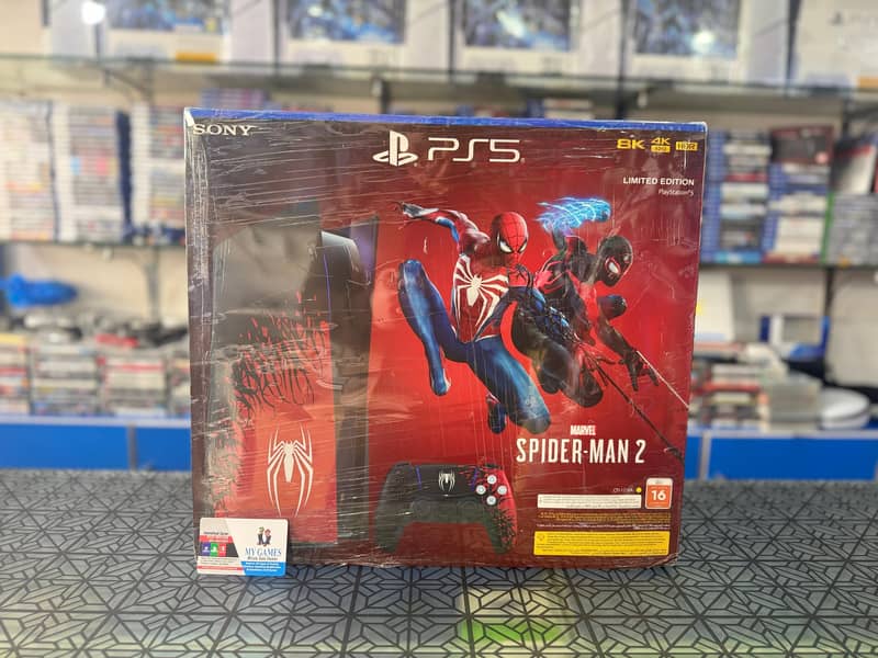 SONY PS5 SPIDERMAN ULTIMATE EDITION AVAILABLE AT MY GAMES 3