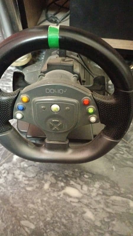 x box 360 with  steering wheel 10