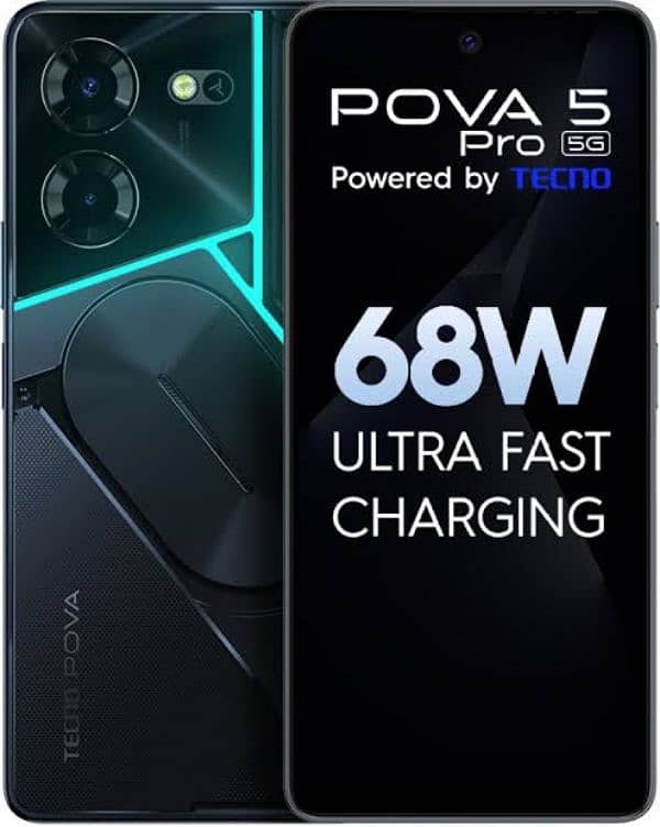 Tecno Pova5 Pro 5G 8+8 256 gb 0