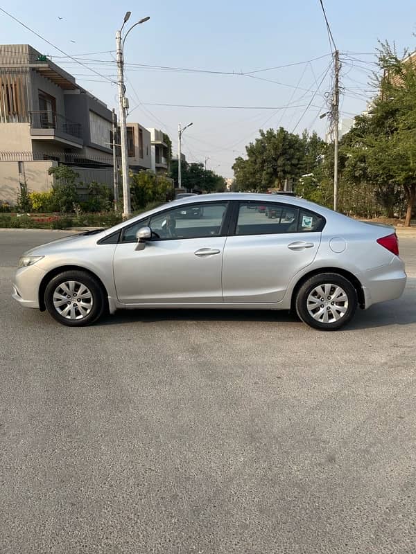 Honda Civic Rebirth 2013 model silver colour 2