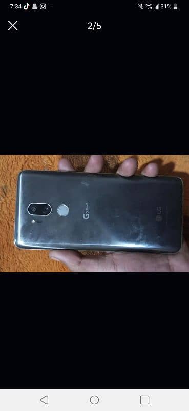 LG g7 thinq Non pta 12000 Urjent sell 1