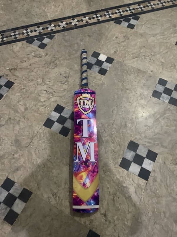 Tm bat tape ball bat new condition 1 time only used 2