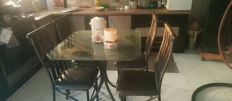 Dining Table with 4 Chairs 2