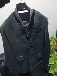 3 piece grey pant coat 34 number size