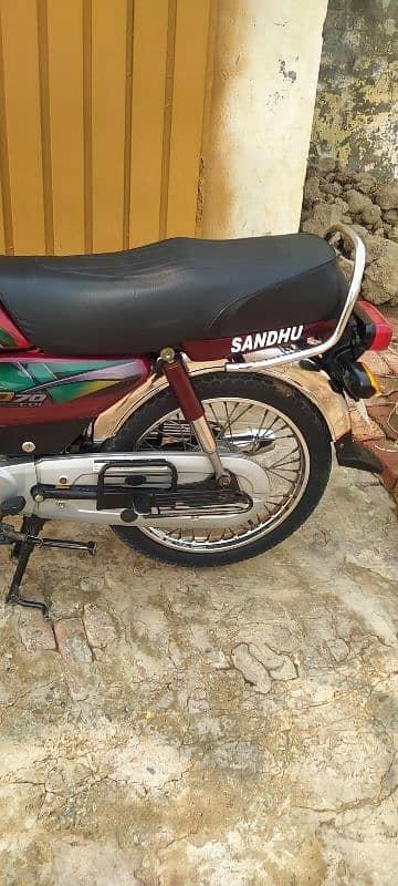 Honda CD 70 urgent for sale document file clear 1