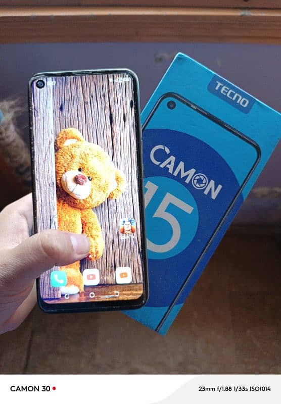 Camon 15 4gb/64gb dual sim 5000 mah 1