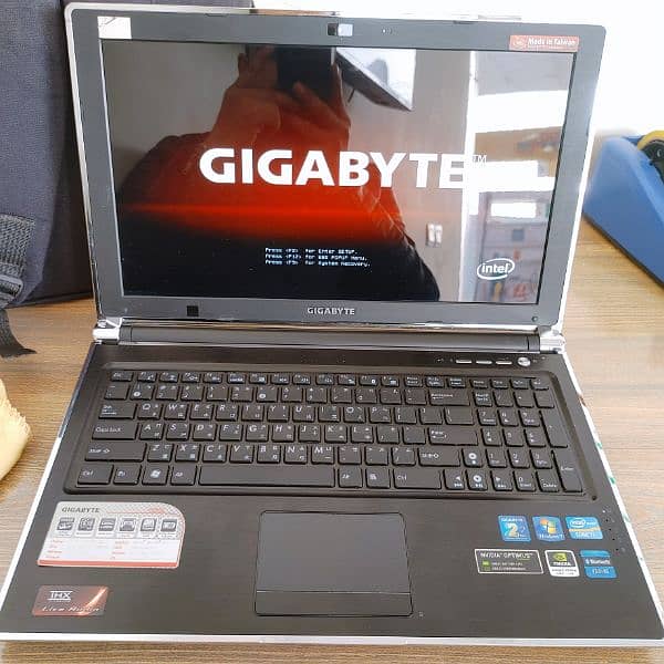 Gigabyte Laptop i7 2630-QM, 6gb Ram, GT 550M 2gb (Made in Taiwan) 7