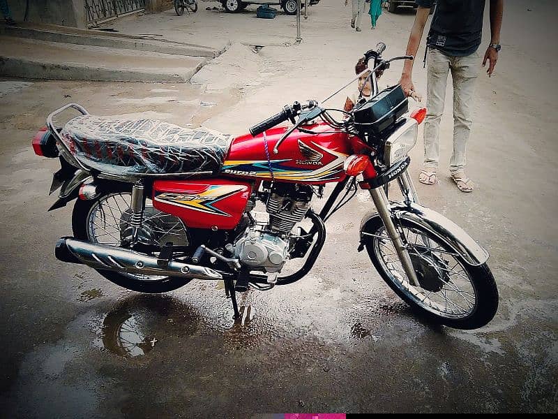 Honda CG 125 Karachi Number 4