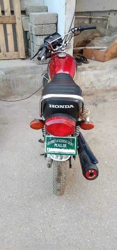 Honda CG 125 Karachi Number 6