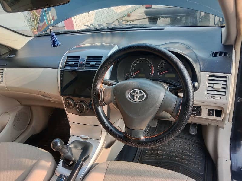 Toyota Corolla XLI  convrd gli model 2011 cont,,03,,02,,051,,54,,55,, 8