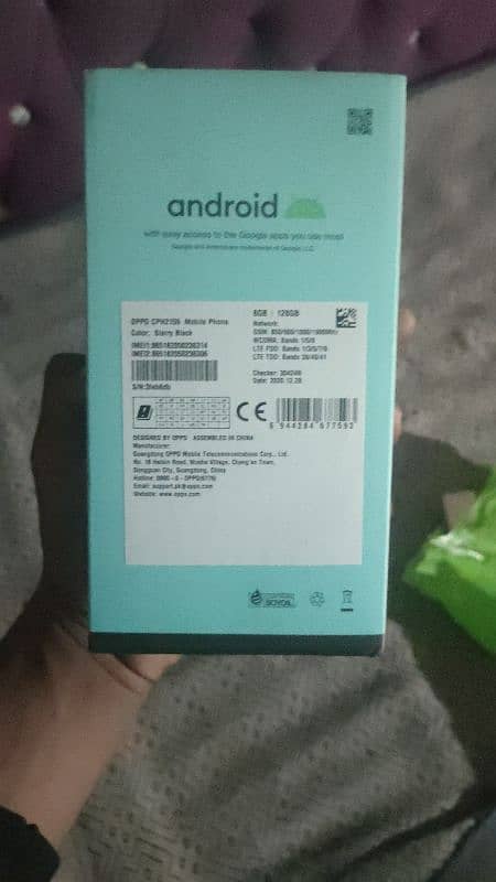 OPPO RENO 5 PTA APPROVED 8/128 CONDITION 10/10 1