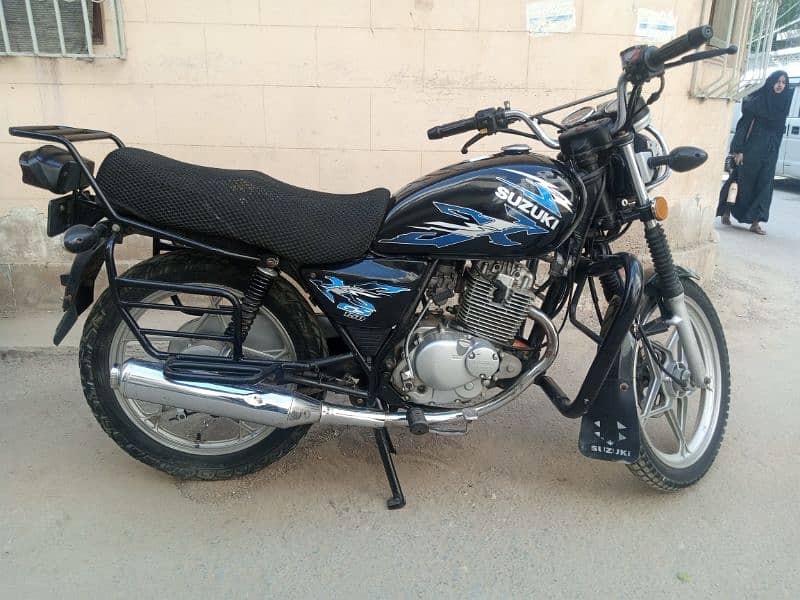 SUZUKI GS 150SE 2021 KARACHI 0