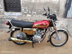 Honda CG125 special Edition Golden