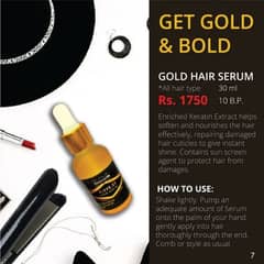 Gold Hair Serum