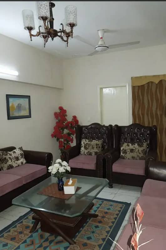 3 BED DD BRAND NEW (GOHAR TOWER)FLAT FOR RENT IN GULSHAN-E-IQBAL BLOCK 13 D 1