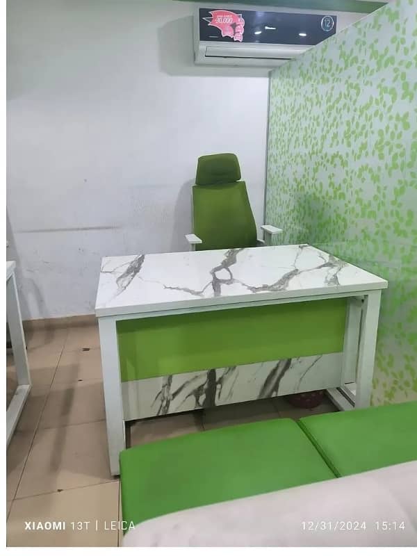 Fully Furnished Area 500 Square Feet Office Available For Rent Real Pictures In Main Boulevard Road Gulberg 3 Lahore 1