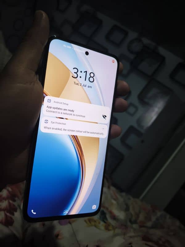 vivo y200 1 day used for sale 10/10 condition 8/256gb 3