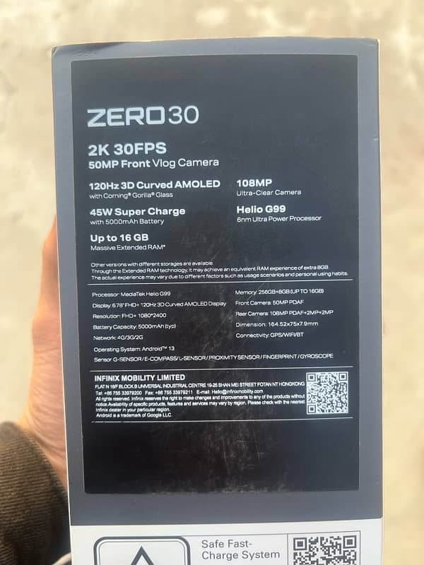 infinix Zero 30 All ok 8